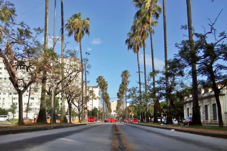 O bairro Bom Fim em Porto Alegre